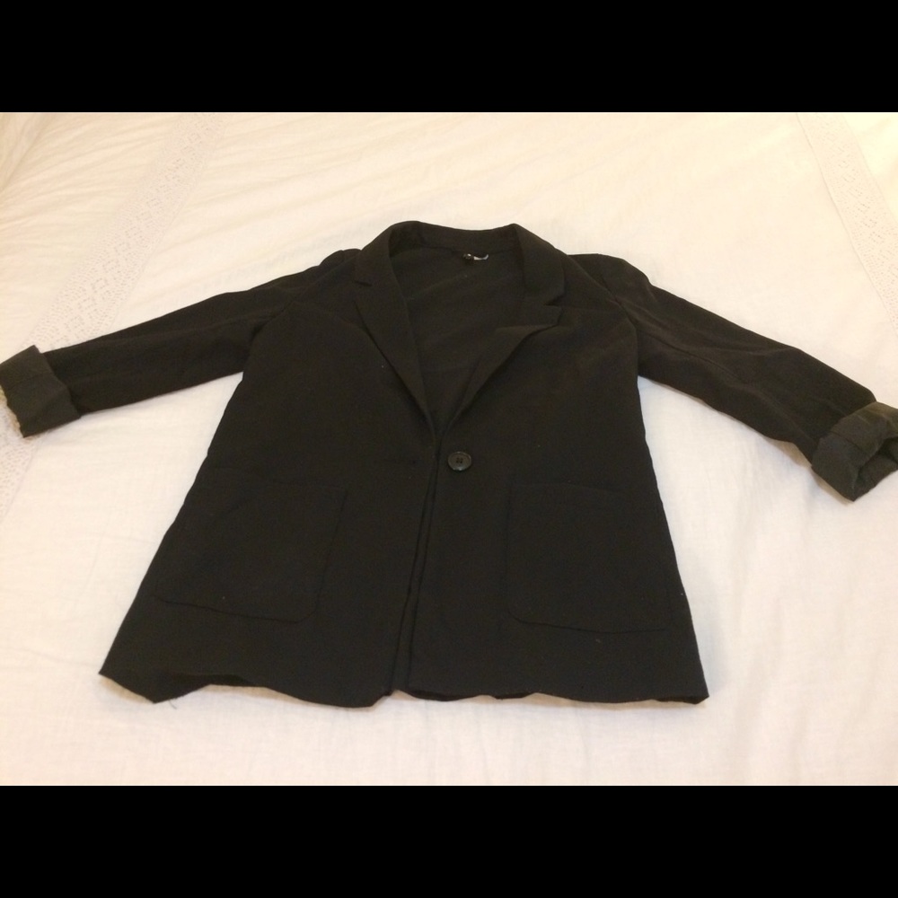 H&M Black Boyfriend Blazer